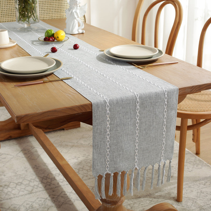 Rustic Woven Table Runner