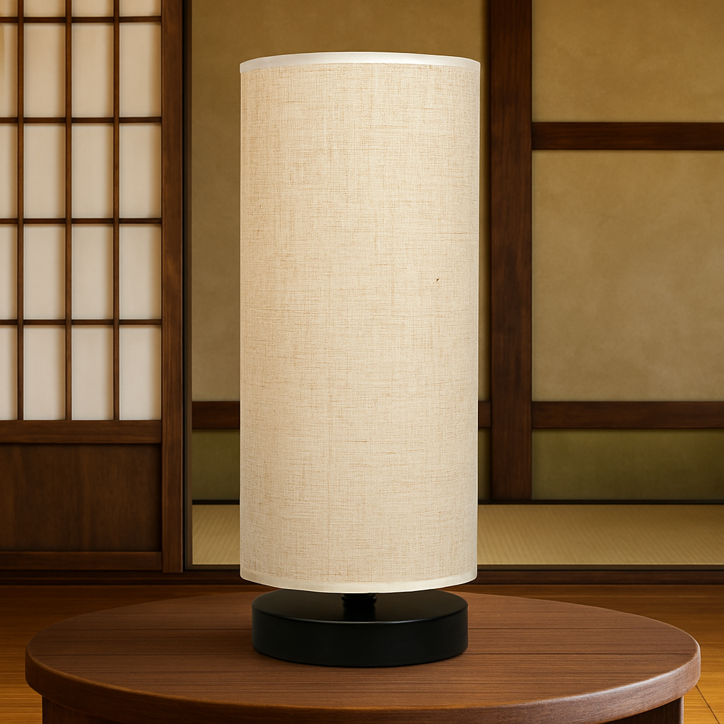 Premium Bamboo Halo Lamp
