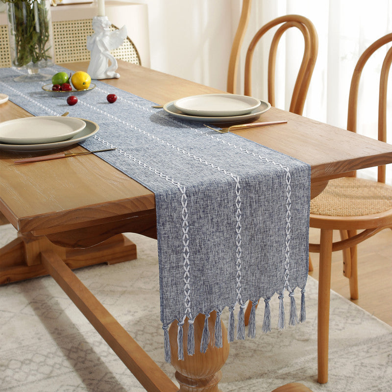 Rustic Woven Table Runner
